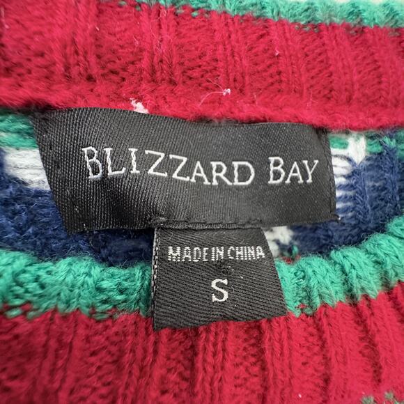 Blizzard Bay North Swole Ugly Christmas Sweater S | Muscle Santa Novelty Knit - Picture 5 of 5